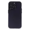 Apple iPhone 14 Pro Max Kılıf Luko Lens Silikon - Siyah