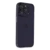 Apple iPhone 14 Pro Max Kılıf Luko Lens Silikon - Siyah