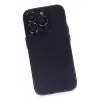 Apple iPhone 14 Pro Max Kılıf Luko Lens Silikon - Siyah