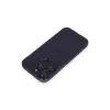 Apple iPhone 14 Pro Max Kılıf Luko Lens Silikon - Siyah
