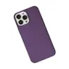 Apple iPhone 14 Pro Max Kılıf Pc Sert Şeffaf Kapak - Mor