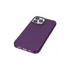 Apple iPhone 14 Pro Max Kılıf Pc Sert Şeffaf Kapak - Mor