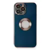 Apple iPhone 14 Pro Max Kılıf Store Silikon - Mavi