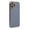 Apple iPhone 14 Pro Max Kılıf Volet Silikon - Mavi