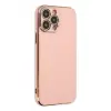 Apple iPhone 14 Pro Max Kılıf Volet Silikon - Pembe