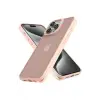 Apple iPhone 15 Pro Kılıf Elegant Kapak - Pudra