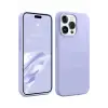 Apple iPhone 15 Pro Kılıf First Silikon - Lila