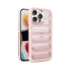 Apple iPhone 15 Pro Max Kılıf Airmax Silikon Kapak - Pembe