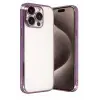 Apple iPhone 15 Pro Max Razer Lensli Silikon - Mor