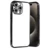 Apple iPhone 15 Pro Max Razer Lensli Silikon - Siyah