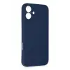 Apple iPhone 16 Plus Kılıf First Silikon - Lacivert