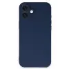 Apple iPhone 16 Plus Kılıf First Silikon - Lacivert