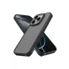 Apple iPhone 16 Pro Max Kılıf Elegant Kapak - Siyah