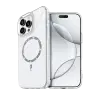 Apple iPhone 16 Pro Max Live Diamond Magsafe Kapak - Şeffaf