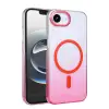 Apple iPhone 16E Glossy Magsafe Kapak - Pembe