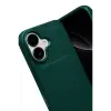 Apple iPhone 17 Auto Focus Karbon Kapak - Koyu Yeşil