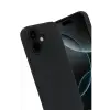 Apple iPhone 17 First Silikon - Siyah