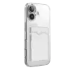 Apple iPhone 17 Kart Şeffaf Silikon - Şeffaf