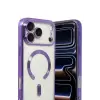 Apple iPhone 17 Pro Max Kross Magneticsafe Kapak - Mor