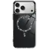 Apple iPhone 17 Pro Max Live Diamond Magsafe Kapak - Siyah