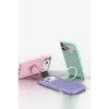 Apple iPhone 17 Pro Regal Magsafe Standlı Kapak - Siyah