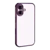 Apple iPhone 17 Razer Lensli Silikon - Açık Mor