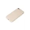 Apple iPhone 7 Kılıf First Silikon - Krem