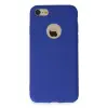 Apple iPhone 7 Kılıf First Silikon - Lacivert