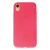Apple iPhone XR Kılıf First Silikon - Pembe