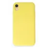 Apple iPhone XR Kılıf First Silikon - Sarı