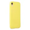Apple iPhone XR Kılıf First Silikon - Sarı