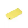 Apple iPhone XR Kılıf First Silikon - Sarı