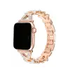Apple Watch 38mm Node Taşlı Kordon - Siyah