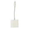 APR22 Iphone Otg 2in1 - Beyaz