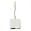 APR22 Iphone Otg 2in1 - Beyaz