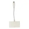 APR23 Iphone Otg 3in1 - Beyaz