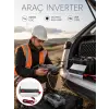 Araçtan Ev Tipi Priz 500W Kullanımı İnvertör
