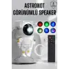 Astronot Görünümlü Projeksiyon Speaker Taşınabilir