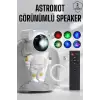 Astronot Görünümlü Projeksiyon Speaker Taşınabilir