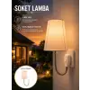 Ayarlanabilir Soket Lamba Gece Okuma Işığı