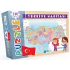 Blue Focus Türkiye Haritası - Puzzle 100 Parça