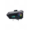 Bluetooth 5.3 Kask İçi Intercom Kulaklık 1000 m Mesafe 1000 mAh