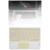 Bluetooth Touchpad Klavye 10.9 inch Kablosuz Wifi Q Klavye Slim