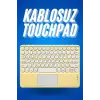 Bluetooth Touchpad Klavye Ultra İnce Taşınabilir Q Klavye