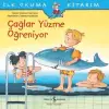 Çağlar Yüzme Öğreniyor