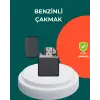 Çakmak Parlak Siyah Doldurulabilir Hedyelik Eşya