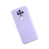 Camon 16 Kılıf Nano içi Kadife Silikon - Lila