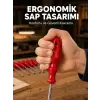 Çelik 7li Tornavida Seti Ergonomik Sap Profesyonel Kullanım