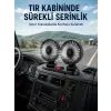 Çift Başlıklı Araç İçi USB Vantilatör Soğutucu Fan