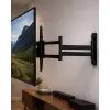 Çift Kollu TV Askı Aparatı Hareketli LCD LED Televizyon Askılığı